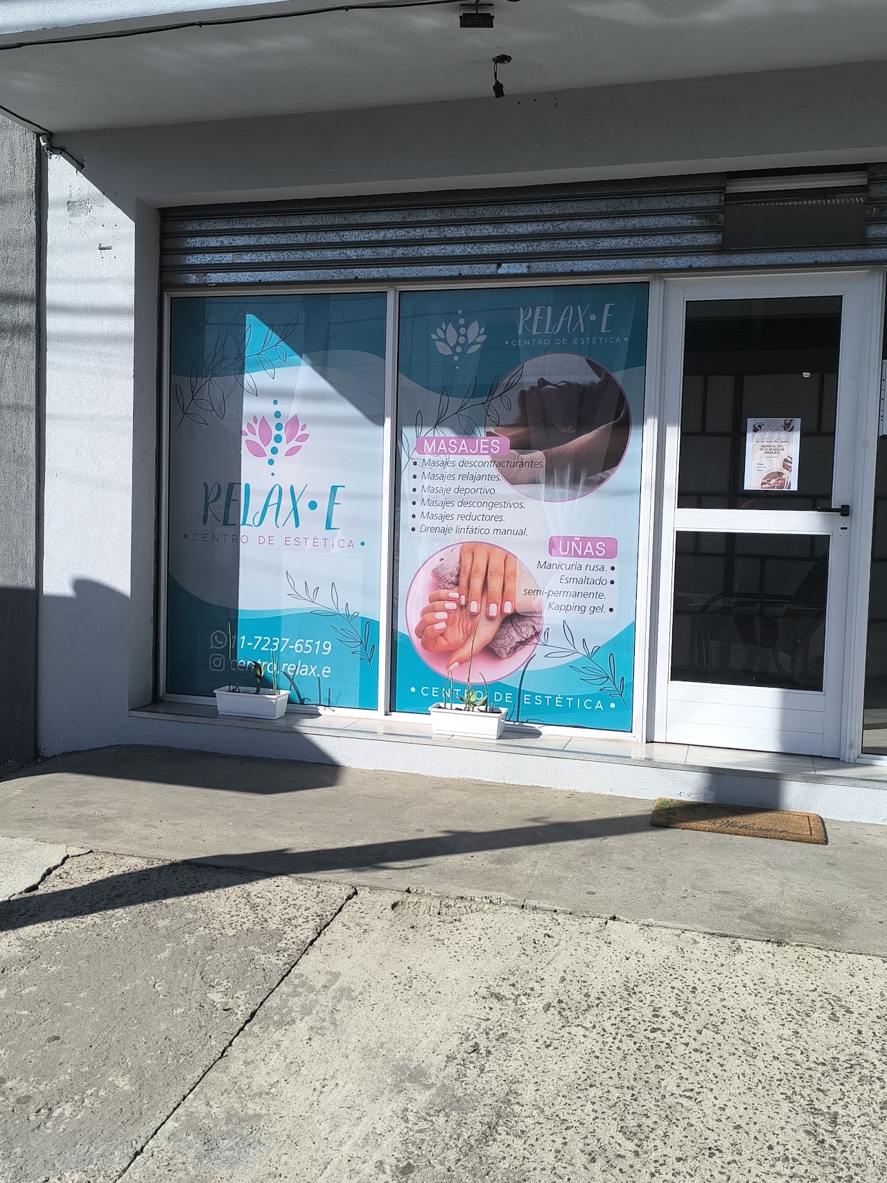 Recepción y bienvenida de RELAX.E Estética Masajes Belleza de Manos en Berazategui